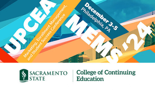 Graphic Featuring The Upcea Mems 2024 Logo