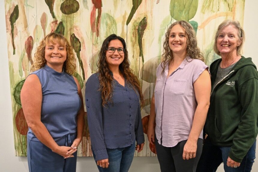 From left: Nicole Baptista