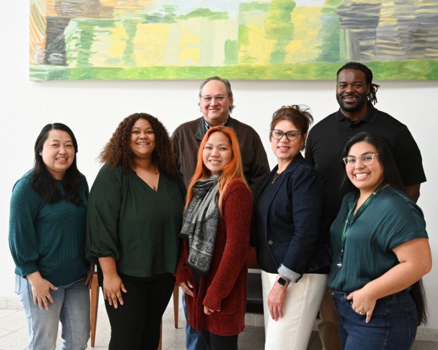 Group photo of CCE's enrollment team.